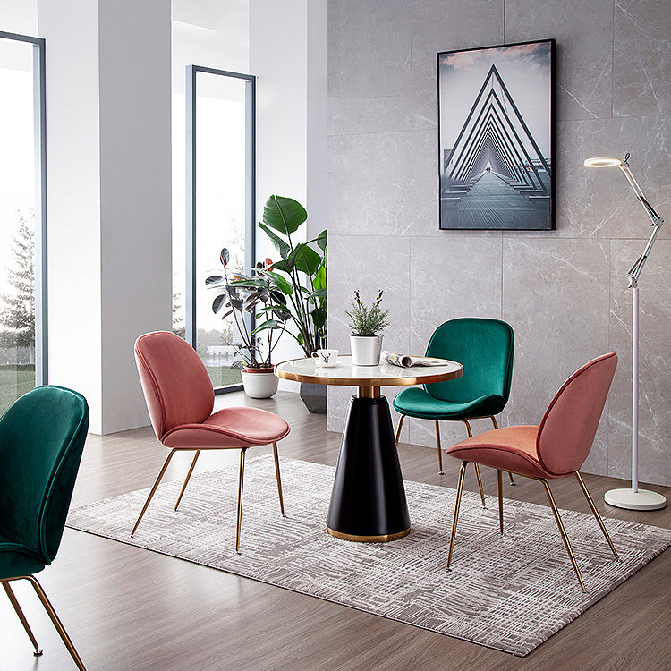 Dining Room Side Chairs Modern Solid Wood Armless Chair for Home