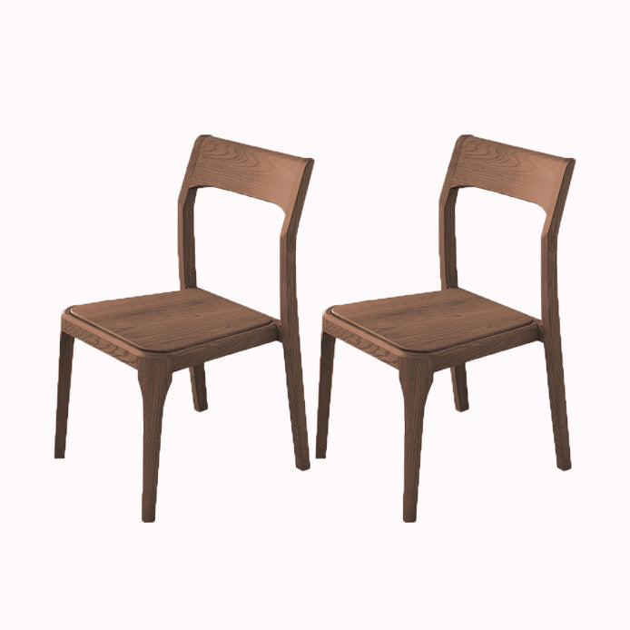 Contemporary Side Dining Chairs Solid Wood Dining Chairs for Dining Room
