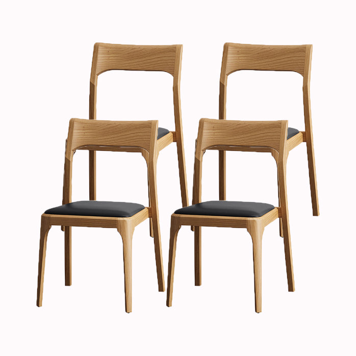 Contemporary Side Dining Chairs Solid Wood Dining Chairs for Dining Room