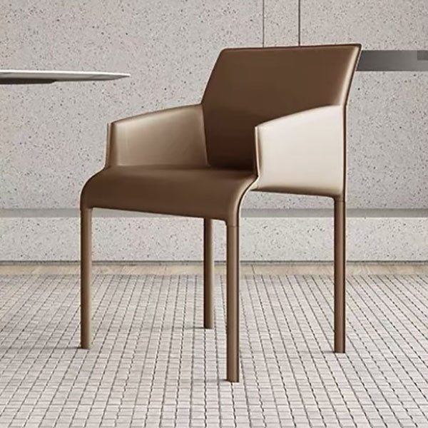 Dining Chairs Faux Leather Modern Side Chairs for Dining Room