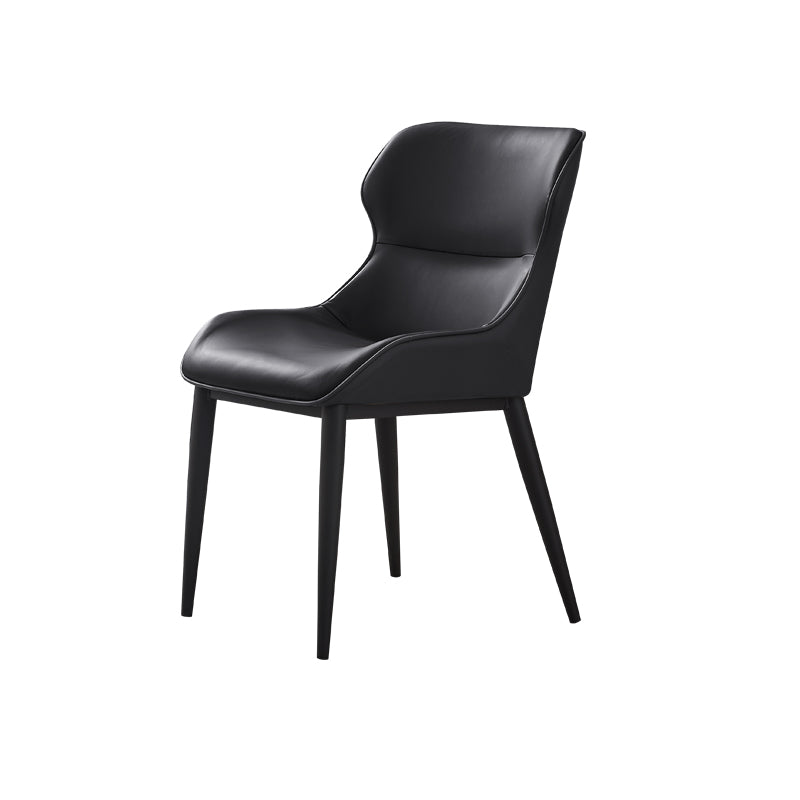 Dining Room Side Chairs Modern Faux Leather Kitchen Chair for Home