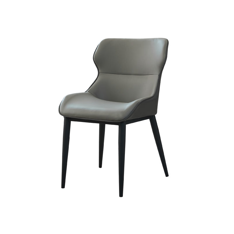Dining Room Side Chairs Modern Faux Leather Kitchen Chair for Home