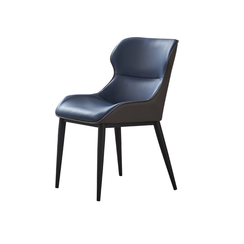 Dining Room Side Chairs Modern Faux Leather Kitchen Chair for Home