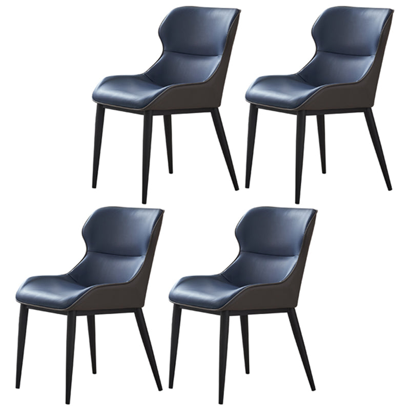 Dining Room Side Chairs Modern Faux Leather Kitchen Chair for Home