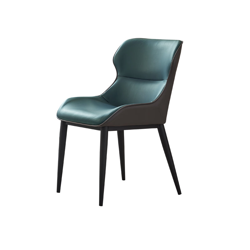 Dining Room Side Chairs Modern Faux Leather Kitchen Chair for Home