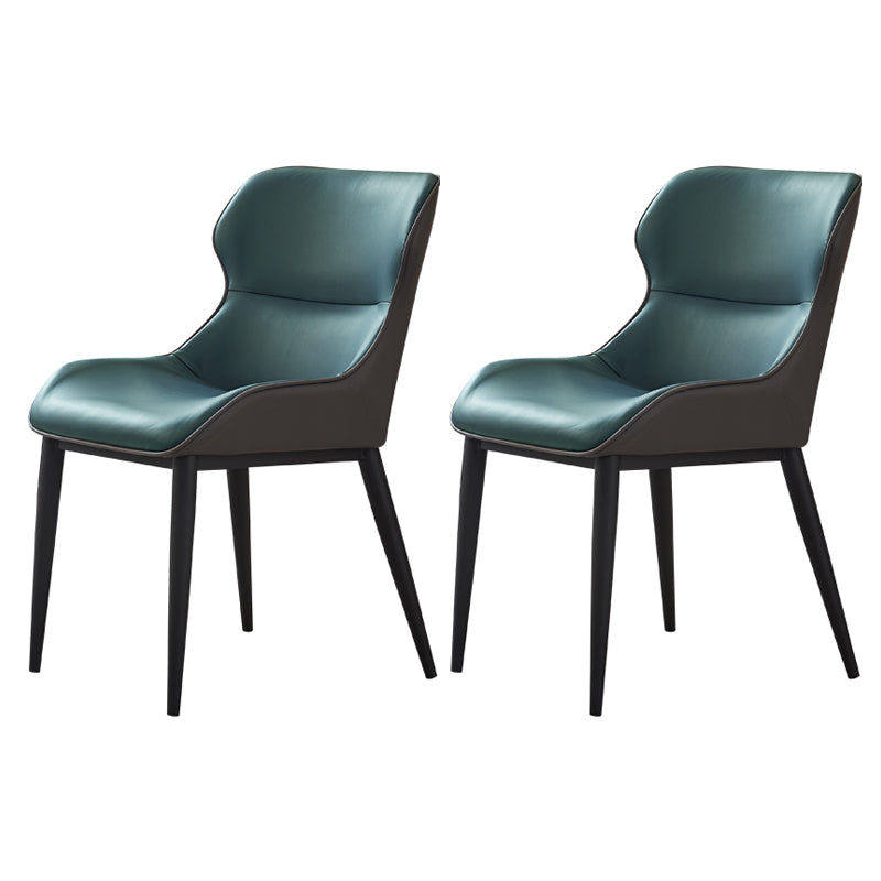 Dining Room Side Chairs Modern Faux Leather Kitchen Chair for Home