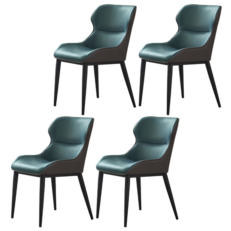 Dining Room Side Chairs Modern Faux Leather Kitchen Chair for Home