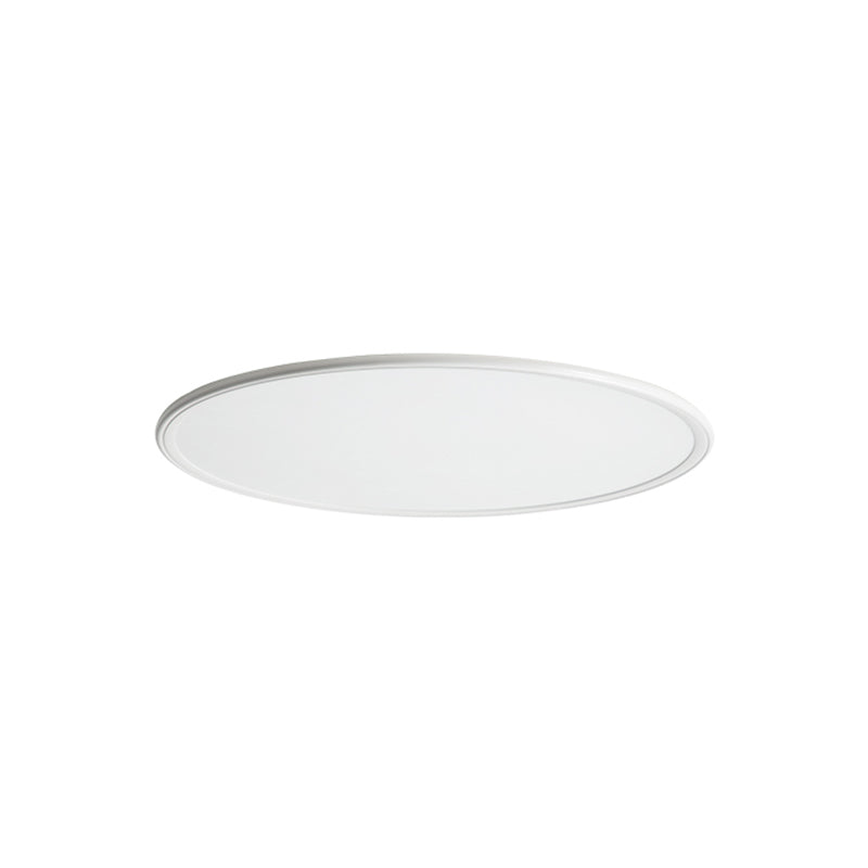 Modern Style Geometry Shape Ceiling Fixture Metal 1-Light Ceiling Mounted Light in White