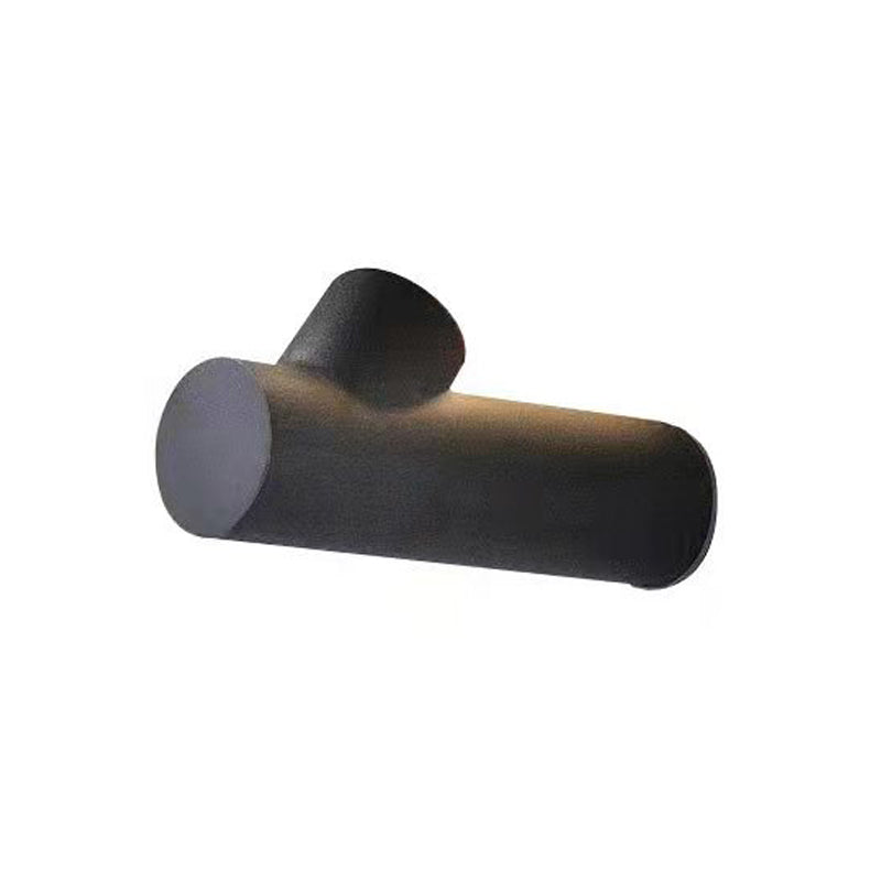 Contemporary Aluminum Wall Light Water Proof Cylinder 9" Wide Wall Washer for Outdoors