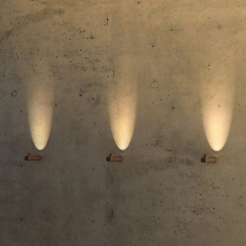 Contemporary Aluminum Wall Light Water Proof Cylinder 9" Wide Wall Washer for Outdoors