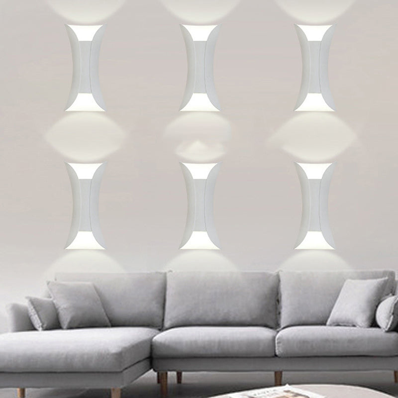 Sconce Light Fixture Minimalist Style Metal LED Wall Lighting Fixture