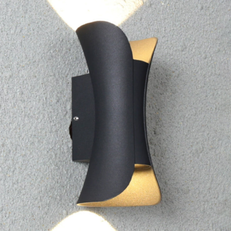 Sconce Light Fixture Minimalist Style Metal LED Wall Lighting Fixture