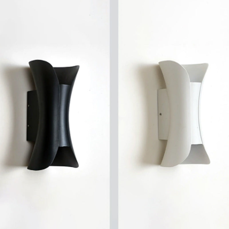 Sconce Light Fixture Minimalist Style Metal LED Wall Lighting Fixture