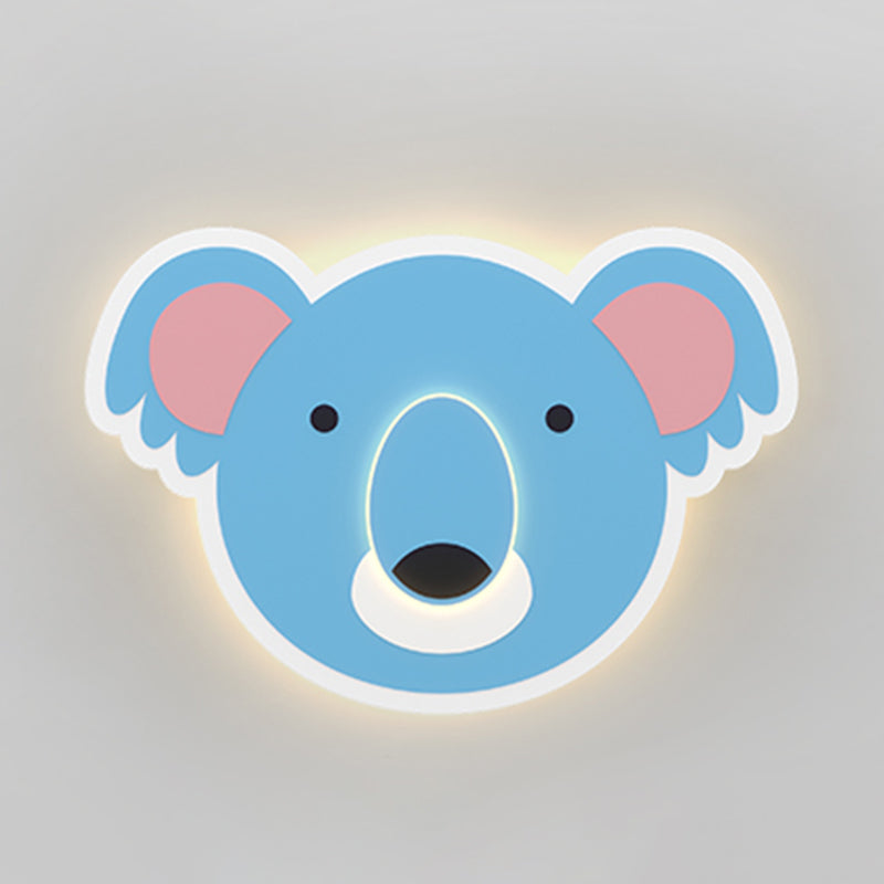 Cartoon Wall Light Fixture Modern Style Metal Wall Mount Lighting