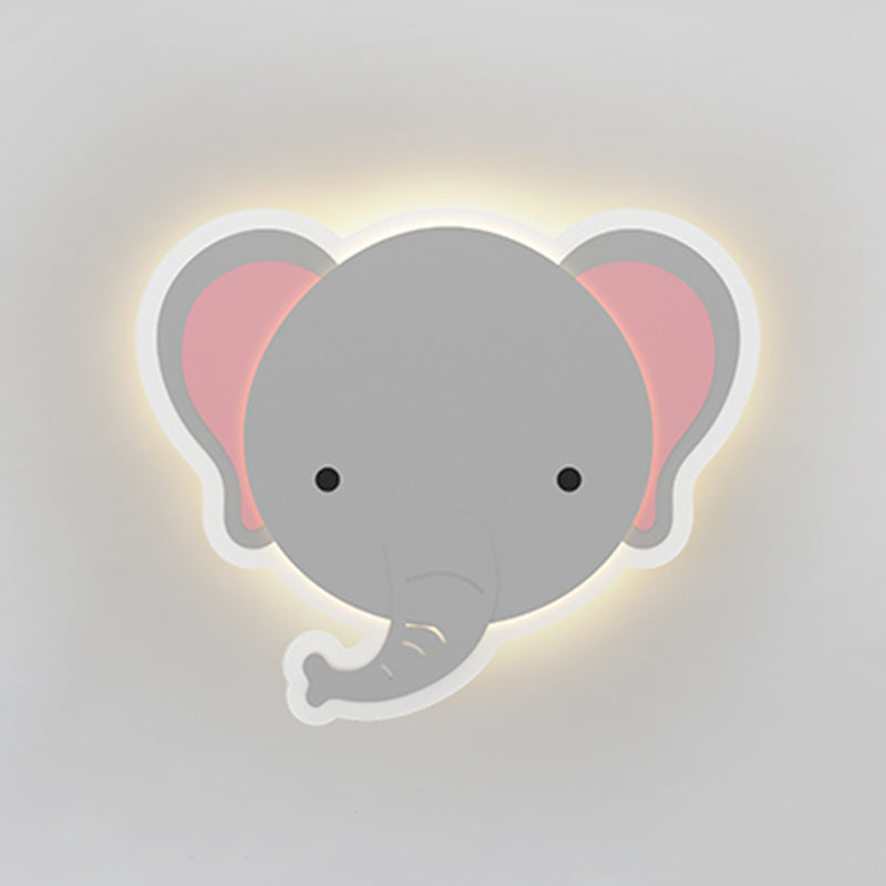 Cartoon Wall Light Fixture Modern Style Metal Wall Mount Lighting