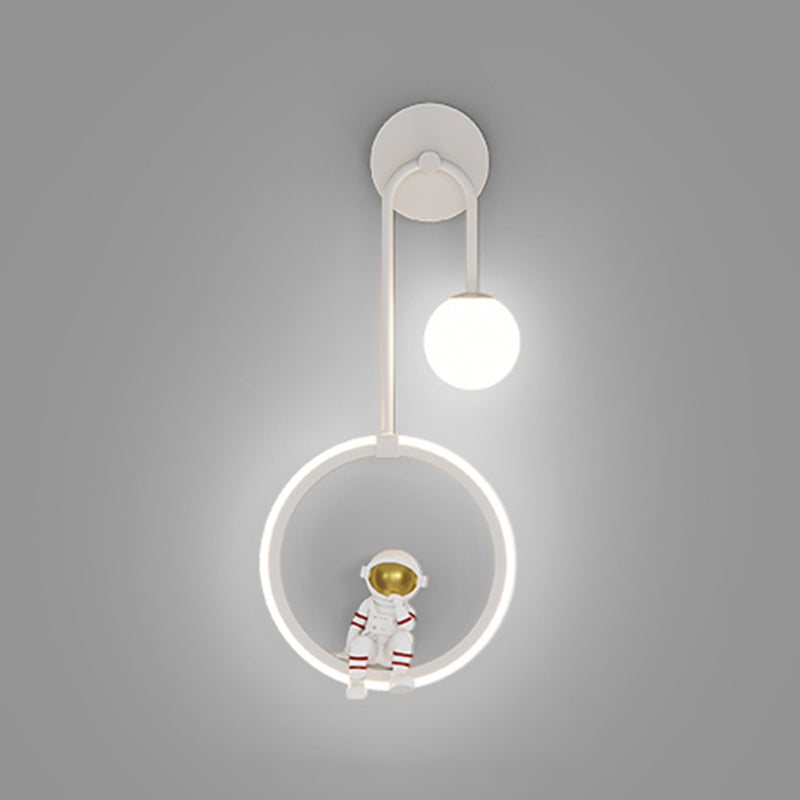 Metal Wall Mounted Lamp Modern LED Sconce Light Fixture for Kids Bedroom
