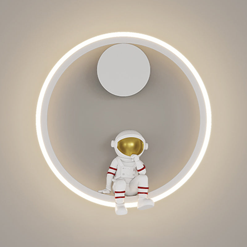 Metal Wall Mounted Lamp Modern LED Sconce Light Fixture for Kids Bedroom