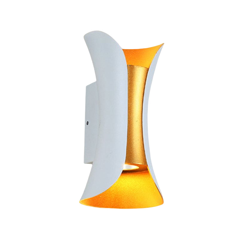 Outdoor LED Wall Mount Light Waterproof Wall Sconce Light with Aluminum Shade