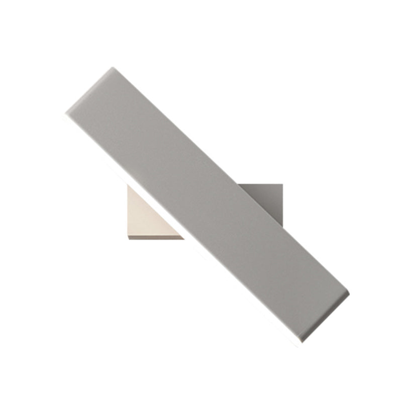 Modern Rotatable Wall Mount Light Simple Wall Sconce Light with Acrylic Shade for Bedroom
