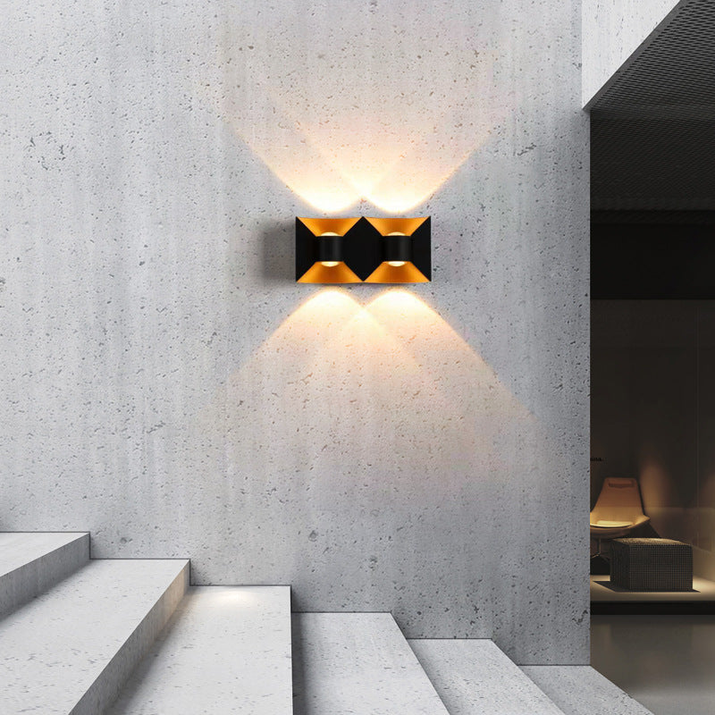 4 Lights Wall Mount Light Modern LED Wall Sconce Light with Acrylic Shade for Bedroom