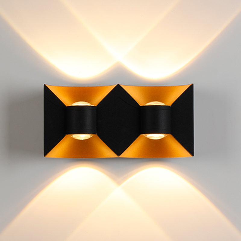 4 Lights Wall Mount Light Modern LED Wall Sconce Light with Acrylic Shade for Bedroom