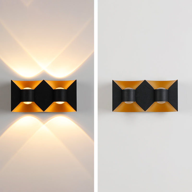 4 Lights Wall Mount Light Modern LED Wall Sconce Light with Acrylic Shade for Bedroom