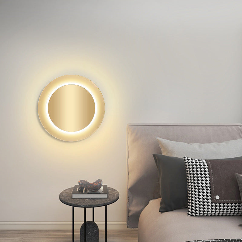 Modern LED Wall Mount Light 1-Light Wall Sconce Light with Acrylic Shade for Living Room