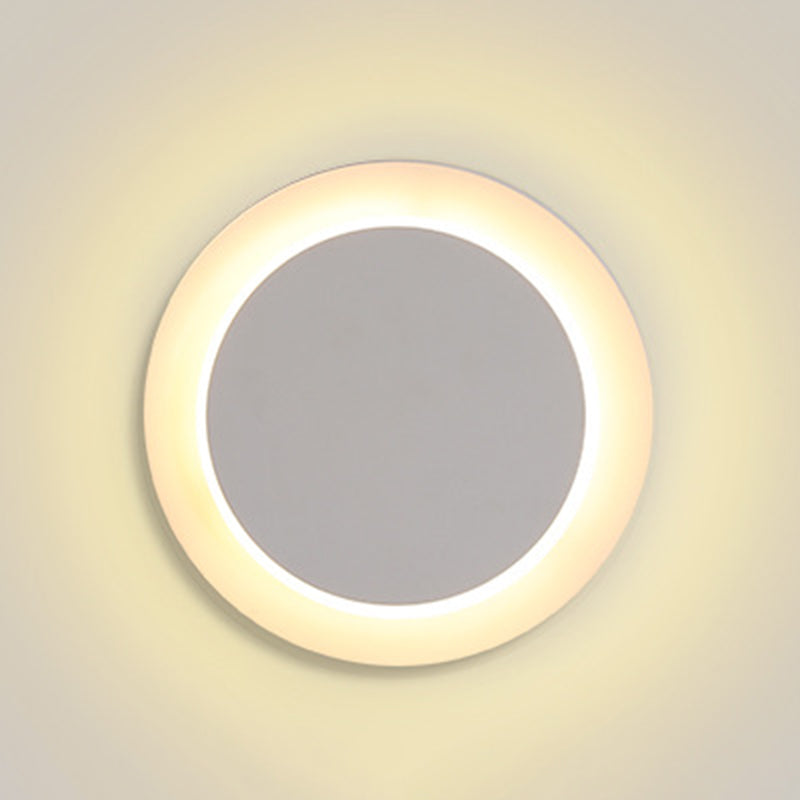 Modern LED Wall Mount Light 1-Light Wall Sconce Light with Acrylic Shade for Living Room