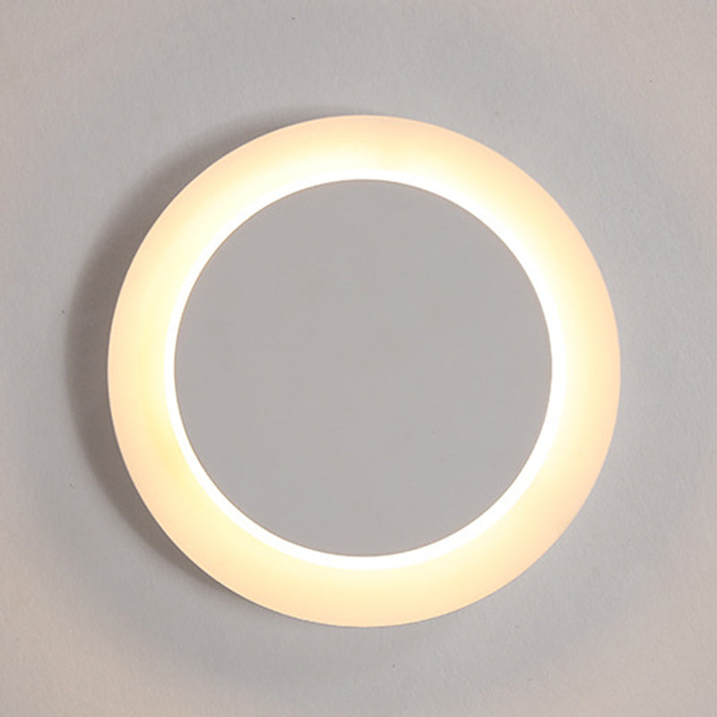 Modern LED Wall Mount Light 1-Light Wall Sconce Light with Acrylic Shade for Living Room