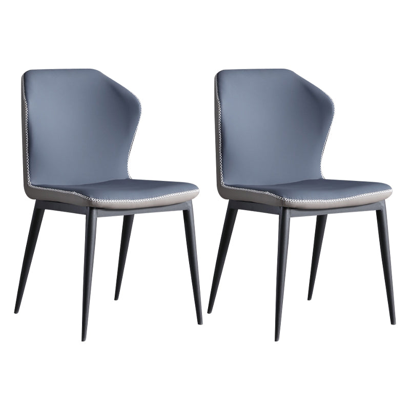 Contemporary Metal Dining Room Set 1/2/5/7 Pieces Dining Set for Home Use