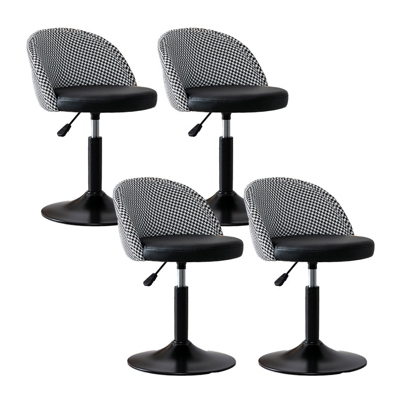 Modern Home Adjustable Height Stool Matte Finish Upholstered Bar Stools