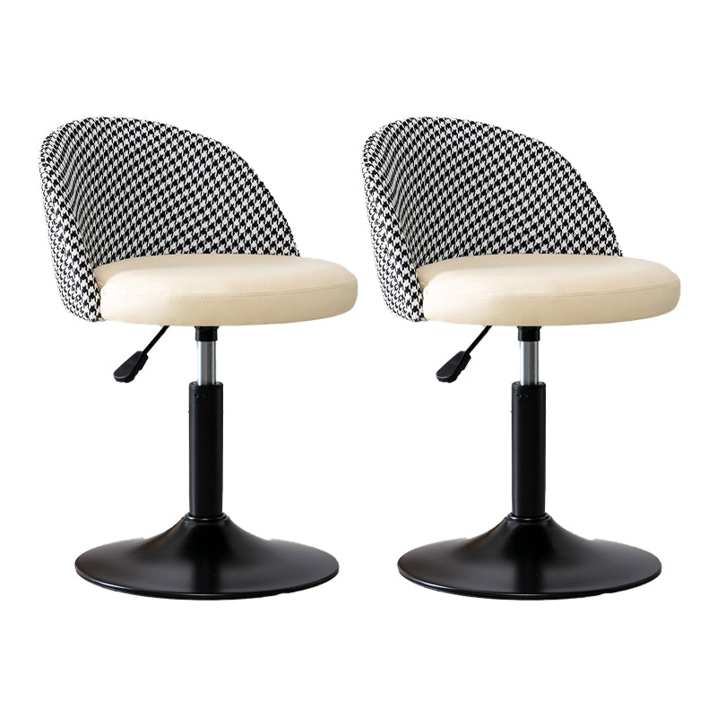 Modern Home Adjustable Height Stool Matte Finish Upholstered Bar Stools