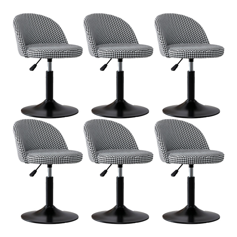 Modern Home Adjustable Height Stool Matte Finish Upholstered Bar Stools