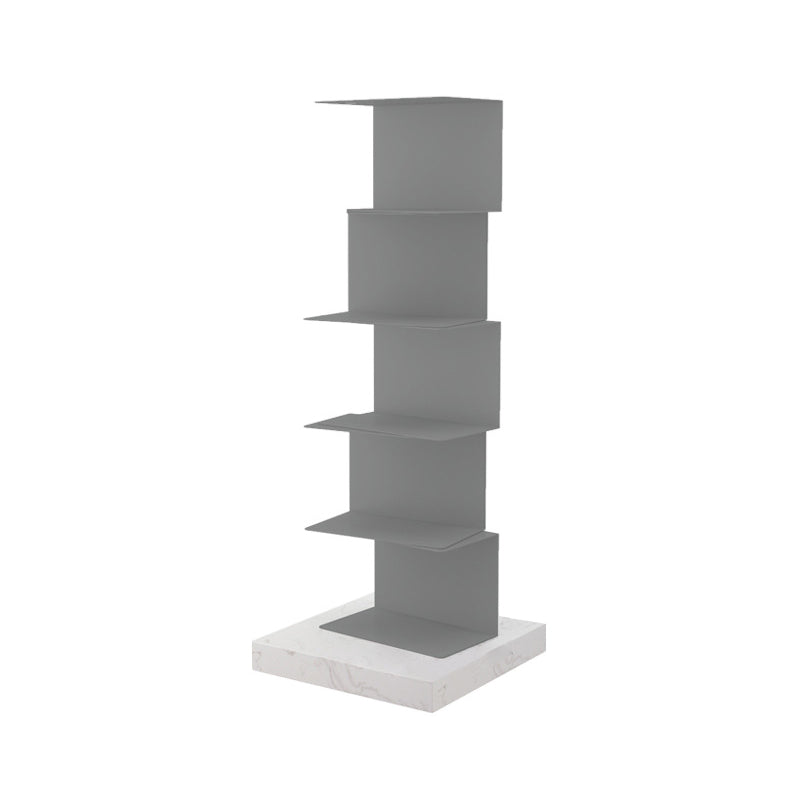 Closed Back Bookcase Contemporary Style Invisible Bookshelf for Study Room and Office