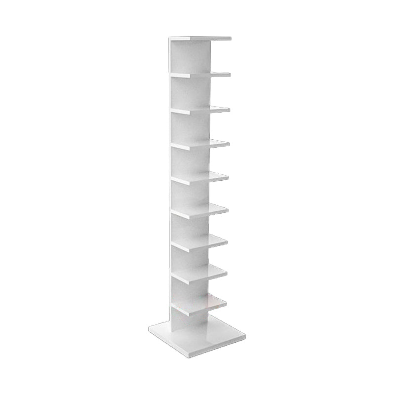 Closed Back Bookshelf Contemporary Style Invisible Bookcase for Study Room and Office