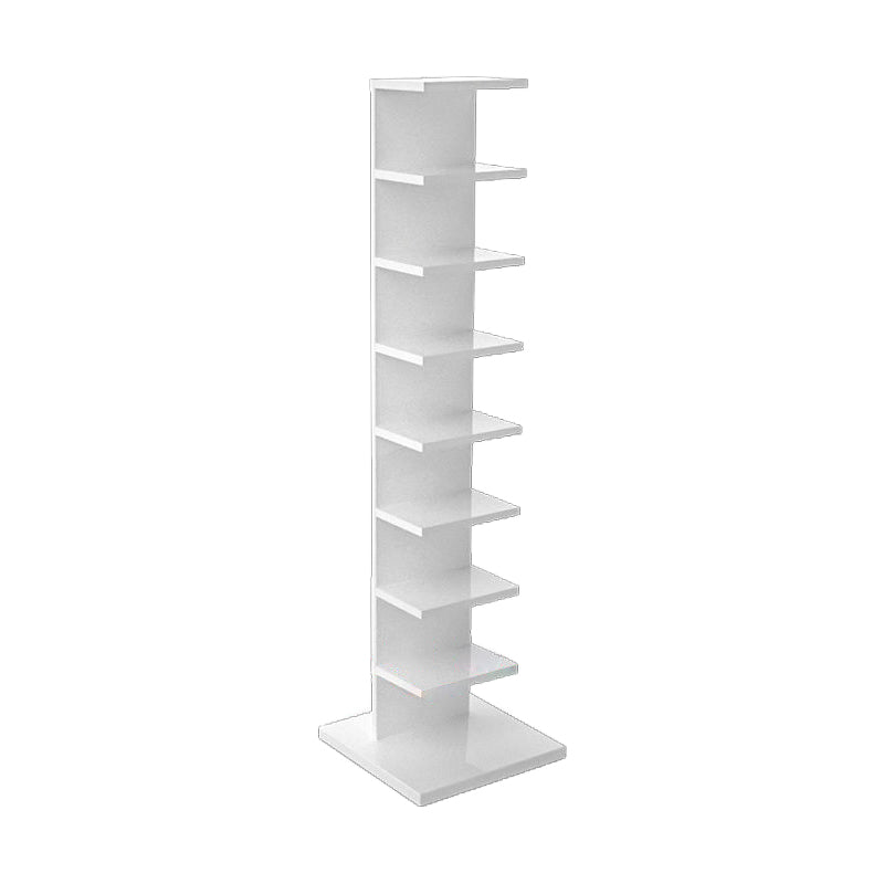 Closed Back Bookshelf Contemporary Style Invisible Bookcase for Study Room and Office