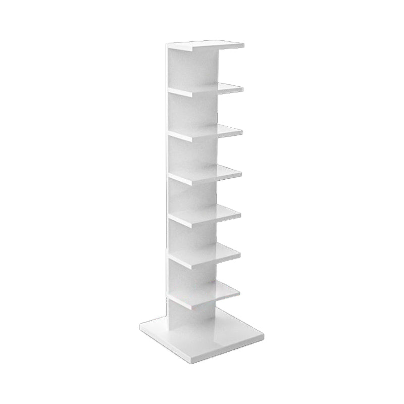 Closed Back Bookshelf Contemporary Style Invisible Bookcase for Study Room and Office