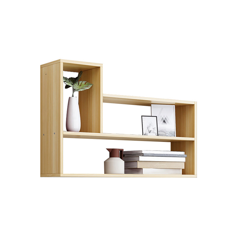 Wall Mounted Bookshelf Contemporary Style Bookcase for Study Room and Office