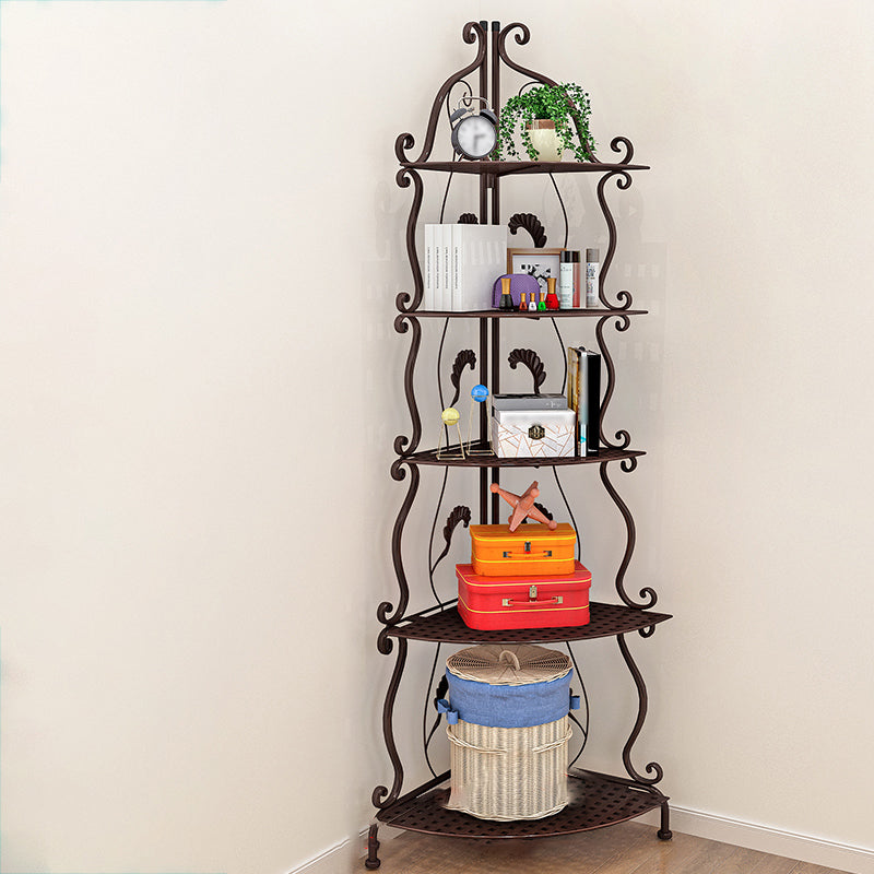 Glam Style Bookcase Shelf Open Back Bookcase for Study Room and Office