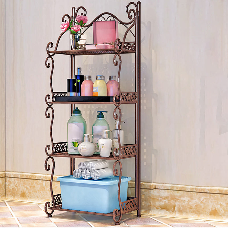 Glam Style Bookcase Shelf Open Back Bookcase for Study Room and Office