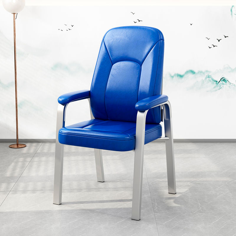 High Back Office Chair Fixed Armchair with Sponge/Latex Seat