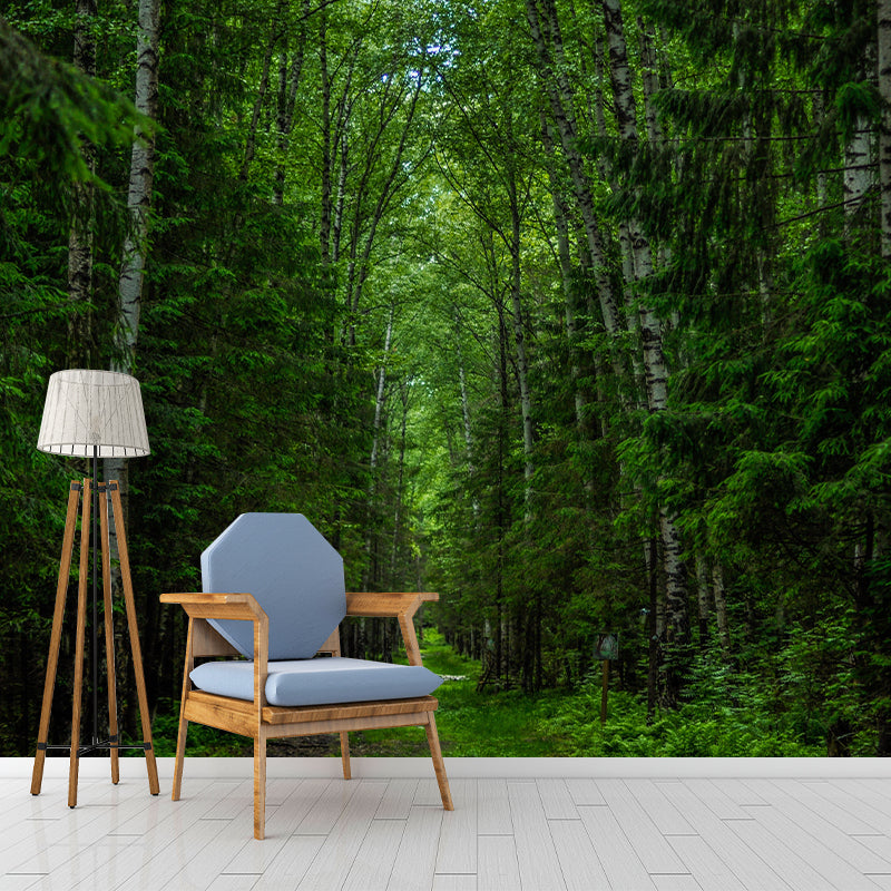 Photography Environment Friendly Wallpaper Forest Bedroom Mural Wallpaper