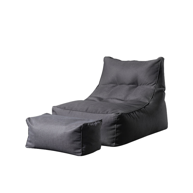 PU Leather Armless Chair 26.37" L x 39.37" W x 28.34" H Accent Chair for Living Room