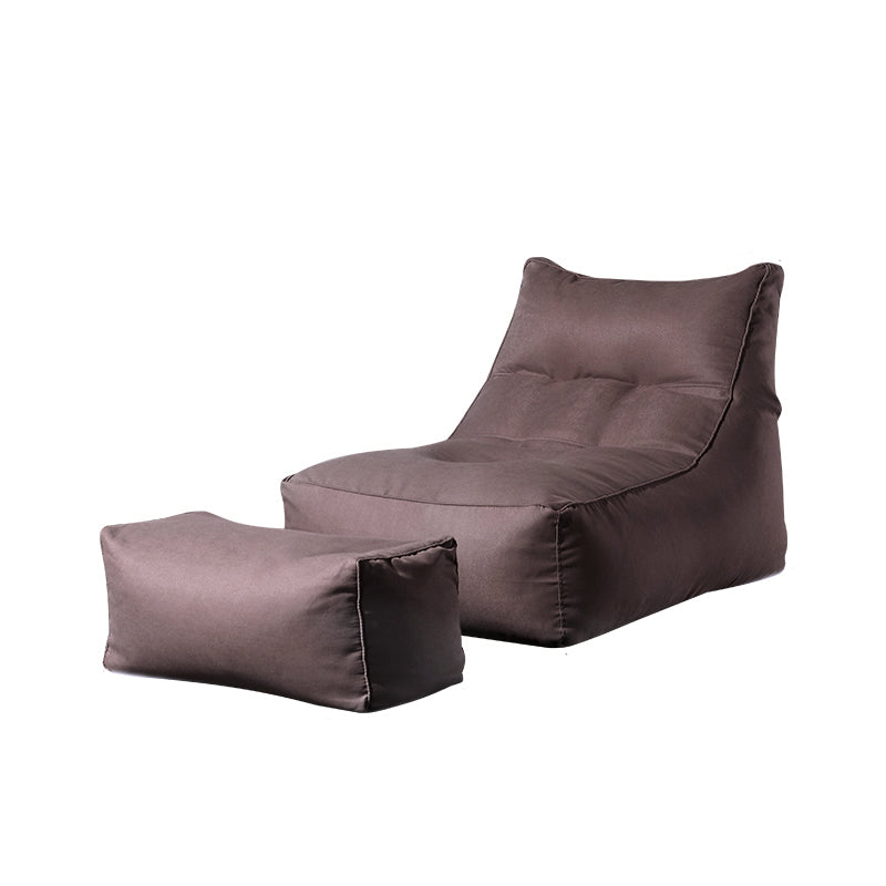 PU Leather Armless Chair 26.37" L x 39.37" W x 28.34" H Accent Chair for Living Room