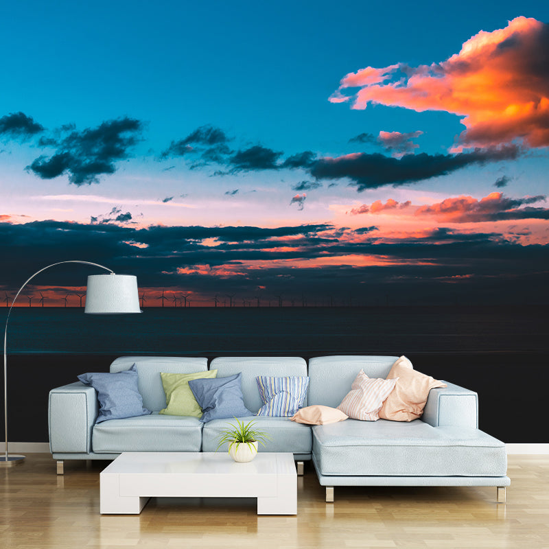 Stain Resistant Photography Wall Mural Living Room Living Wallpaper
