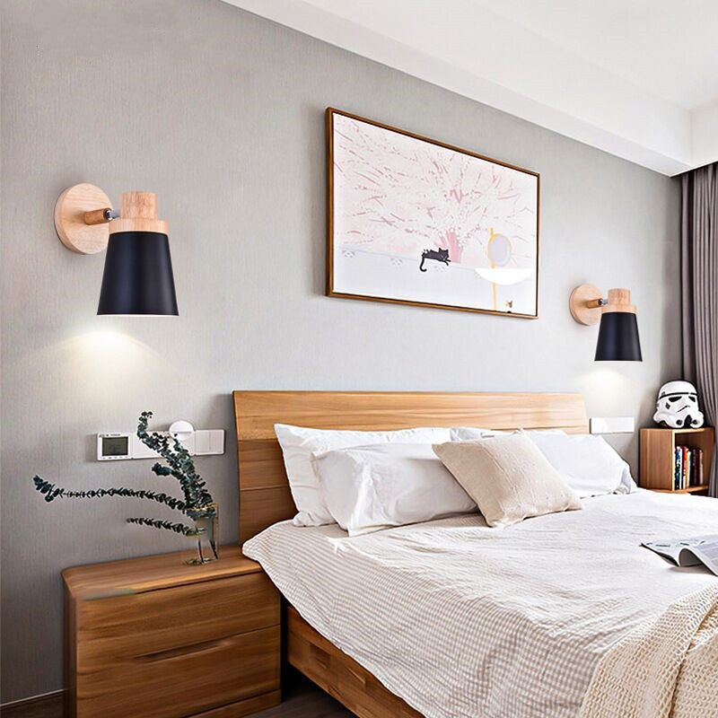 Modern Style Geometric Wall Light Sconces Metal 1 Light Wall Lighting Ideas