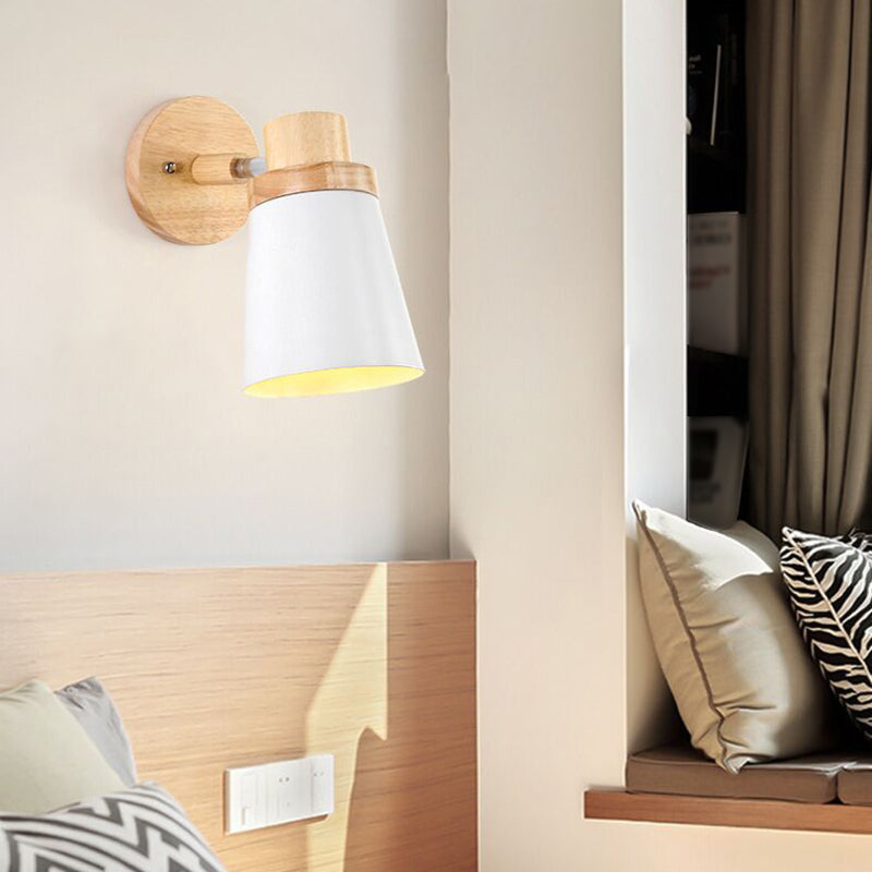 Modern Style Geometric Wall Light Sconces Metal 1 Light Wall Lighting Ideas