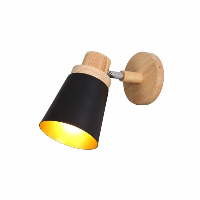 Modern Style Geometric Wall Light Sconces Metal 1 Light Wall Lighting Ideas