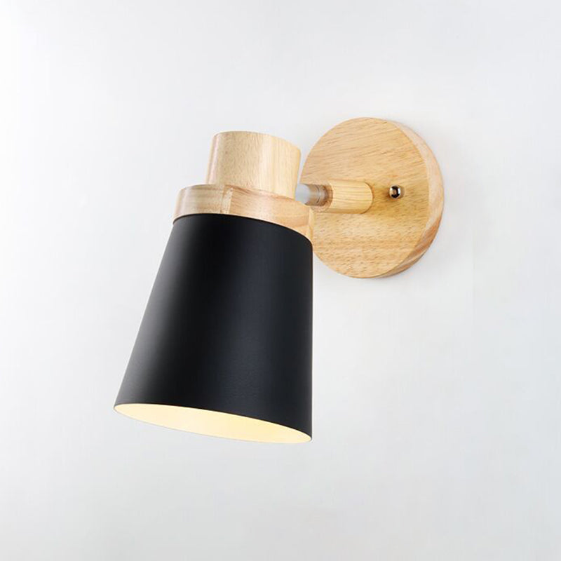 Modern Style Geometric Wall Light Sconces Metal 1 Light Wall Lighting Ideas