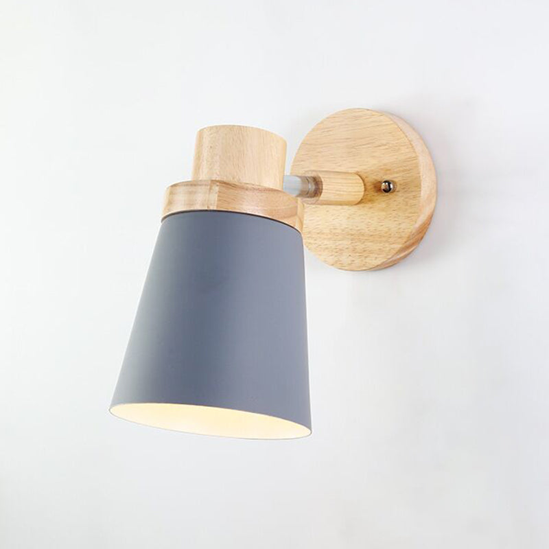 Modern Style Geometric Wall Light Sconces Metal 1 Light Wall Lighting Ideas